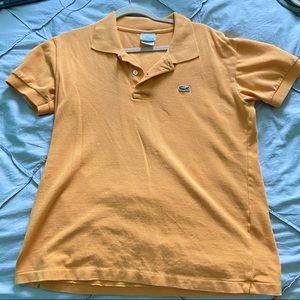 Orange Lacoste Polo